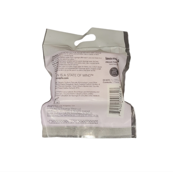 4/$25!! Daily Concepts MULTI-FUNCTIONAL SOAP SPONGE MOTHER OF PEARL - Picture 4 of 8